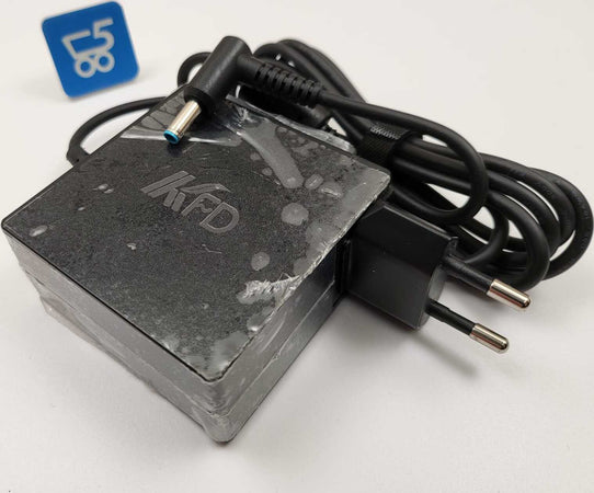Alimentatore Compatibile HP 65W 19,5V 3,33A Spinotto Blu 4,5 x 3.00 mm Nuovo