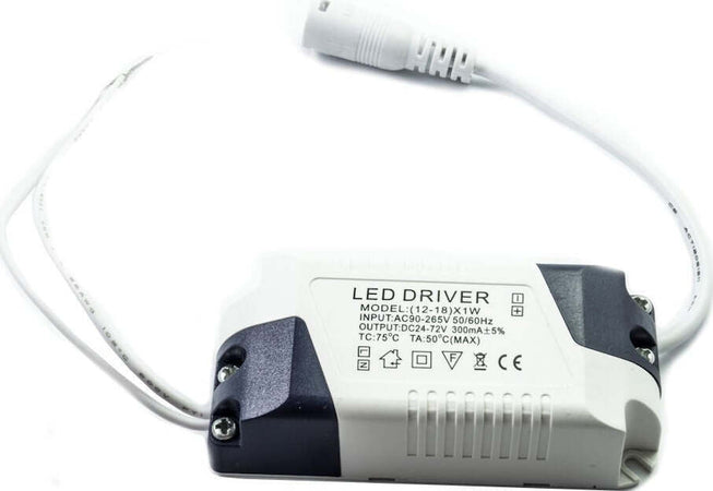 ALIMENTATORE-DRIVER-PER-FARETTO-LED-12-18-WATT-trasformatore-220v