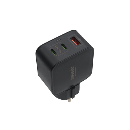 Alimentatore GAN 65W 2 TYPE-C e 1 USB EU