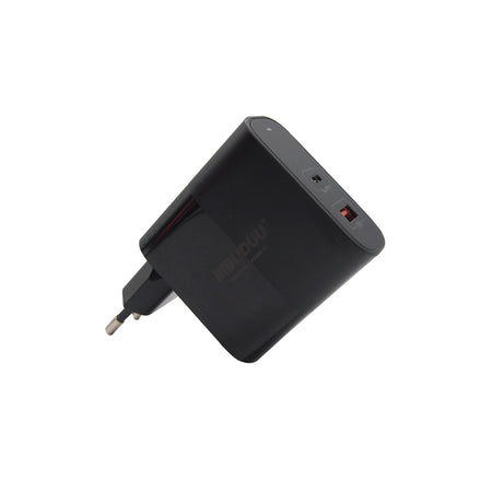 Alimentatore GAN 65W Type-C e USB presa IT