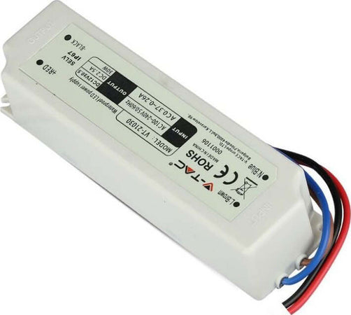 Alimentatore LED Plastic SLIM Power Supply - 30W 12V IP67 Fai da te/Materiale elettrico/Trasformatori Zencoccostore - Formia, Commerciovirtuoso.it