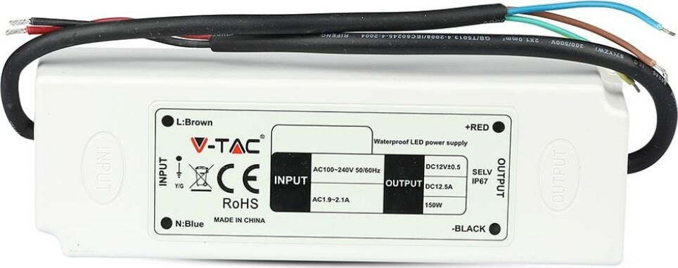 Alimentatore LED Plastic SLIM Power Supply - 60W 12V IP67 Fai da te/Materiale elettrico/Trasformatori Zencoccostore - Formia, Commerciovirtuoso.it