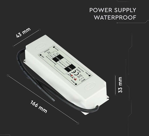 Alimentatore LED Plastic SLIM Power Supply - 75W 12V IP67 Fai da te/Materiale elettrico/Trasformatori Zencoccostore - Formia, Commerciovirtuoso.it