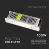 Alimentatore LED Power Supply - 100W Dimmable 12V 8.5A IP20 Fai da te/Materiale elettrico/Trasformatori Zencoccostore - Formia, Commerciovirtuoso.it