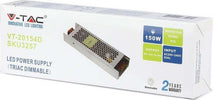 Alimentatore LED Power Supply - 150W Dimmable 12V 12.5A IP20 Fai da te/Materiale elettrico/Trasformatori Zencoccostore - Formia, Commerciovirtuoso.it
