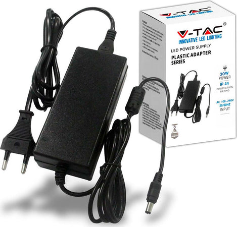 Alimentatore LED Power Supply - 30W 12V 2.5A Plastic IP44 Fai da te/Materiale elettrico/Trasformatori Zencoccostore - Formia, Commerciovirtuoso.it