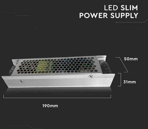 Alimentatore LED Slim Power Supply - 120W 12V 10A Metal Fai da te/Materiale elettrico/Trasformatori Zencoccostore - Formia, Commerciovirtuoso.it