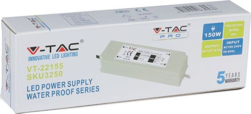 Alimentatore LED Slim Power Supply 150W IP67 12V Fai da te/Materiale elettrico/Trasformatori Zencoccostore - Formia, Commerciovirtuoso.it
