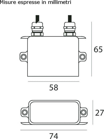 Alimentatore-Linea-Light-BERET-89420-driver-esterno-IP67