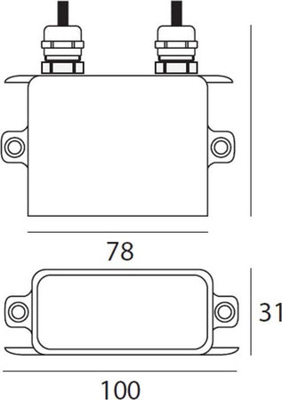 Alimentatore-Linea-Light-QUARA-99179-driver-esterno-IP67
