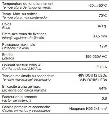 Alimentatore-Linea-Light-SAND-89419-89421-99183-trasformatore-IP67-350mA