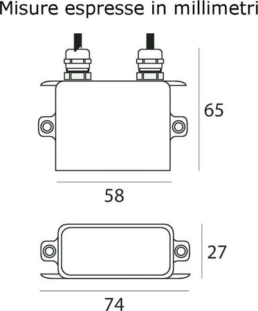 Alimentatore-Linea-Light-SUB-89423-driver-500mA-IP67
