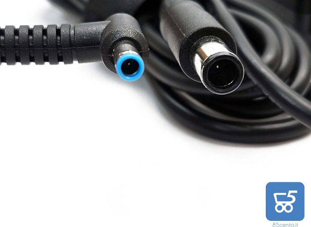 Alimentatore Originale HP per Notebook Laptop Tiny 65W 19,5 V 3,33A con cavo di alimentazione Italiano + Adattatore da 7,4x5mm a 4,5x3mm - EX DEMO