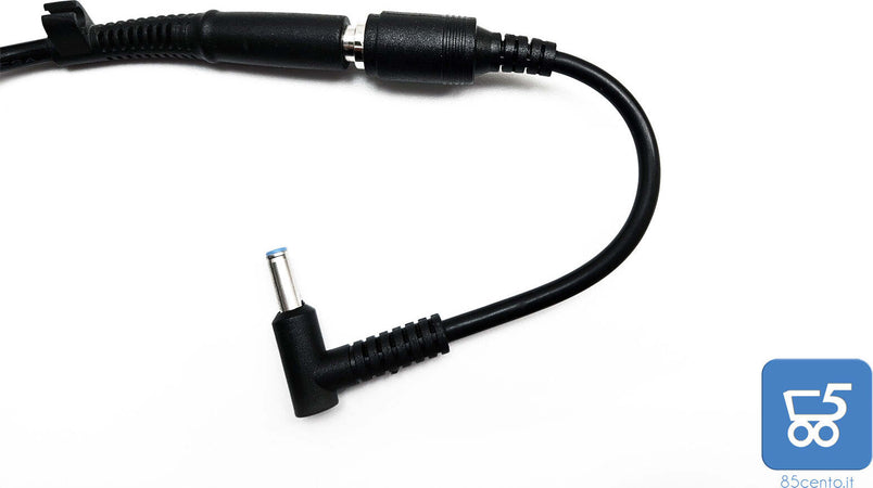 Alimentatore Originale HP per Notebook Laptop Tiny 65W 19,5 V 3,33A con cavo di alimentazione Italiano + Adattatore da 7,4x5mm a 4,5x3mm - EX DEMO