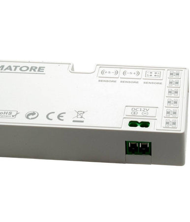Alimentatore Slim 100 Watt Trasformatore Corrente 12v Strisce Luci Led Qs-100w