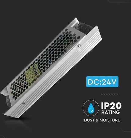 Alimentatore SLIM Power Supply - 120W 24V 5A IP20 Fai da te/Materiale elettrico/Trasformatori Zencoccostore - Formia, Commerciovirtuoso.it