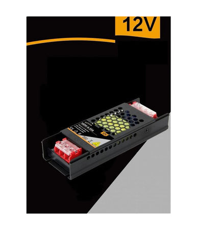 Alimentatore Slim Stabilizzato 12v 100w Switch Trasformatore 8.33mha Fhyla100w12v