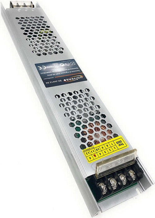 Alimentatore Slim Stabilizzato 24v Trasformatore Switch 12.5 Mha 300 W S24v-300w Fai da te/Materiale elettrico/Trasformatori Trade Shop italia - Napoli, Commerciovirtuoso.it
