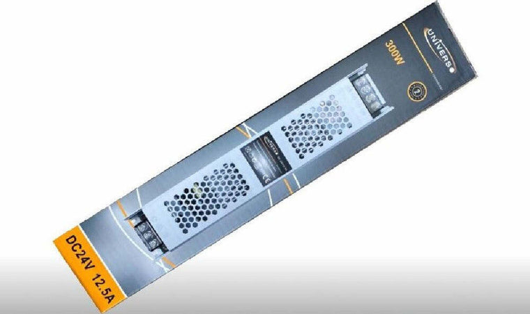 Alimentatore Slim Stabilizzato 24v Trasformatore Switch 12.5 Mha 300 W S24v-300w Fai da te/Materiale elettrico/Trasformatori Trade Shop italia - Napoli, Commerciovirtuoso.it