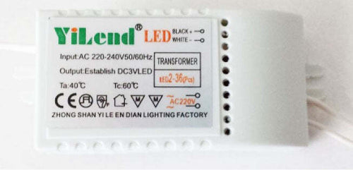 Alimentatore stabilizzato per coroncine a led entrata 230V. CA uscita 3,5V. CC