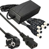 Alimentatore Stabilizzato Trasformatore 12v 5a 5 Uscite Telecamere Dvr Strisce Fai da te/Materiale elettrico/Trasformatori Trade Shop italia - Napoli, Commerciovirtuoso.it