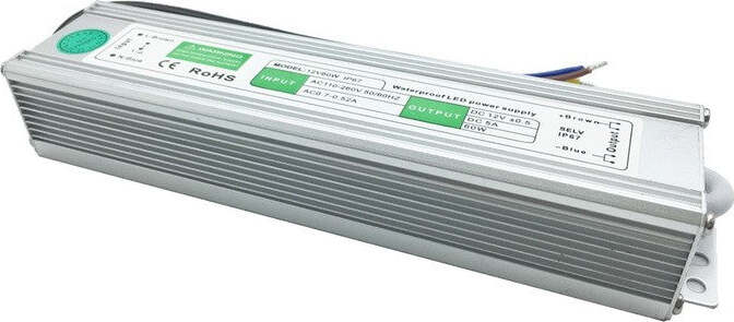 Alimentatore Trasformatore Impermeabile 12v Ip67 Waterproof Striscia Led Switch LED e Trasformatori Trade Shop italia - Napoli, Commerciovirtuoso.it