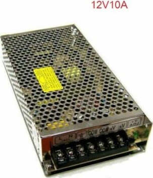 ALIMENTATORE-TRASFORMATORE-STABILIZZATO-220V-12V-10A-VIDEOSORVEGLIANZA-STRIP-LED