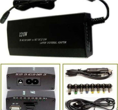Alimentatore Universale 120w Notebook Pc Casa Auto Usb Universale 9 Adattatori Elettronica/Informatica/Accessori/Accessori per PC portatili/Caricabatterie e docking station/Caricatori e alimentatori Trade Shop italia - Napoli, Commerciovirtuoso.it