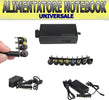 ALIMENTATORE UNIVERSALE 120W PC LAPTOP USB UFFICIO CASA NOTEBOOK 8 ADATTATORI Elettronica/Informatica/Accessori/Accessori per PC portatili/Caricabatterie e docking station/Caricatori e alimentatori Trade Shop italia - Napoli, Commerciovirtuoso.it