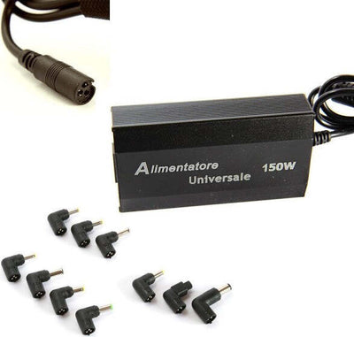 Alimentatore-Universale-150w-Pc-Laptop-Usb-Ufficio-Casa-Notebook-10-Adattatori