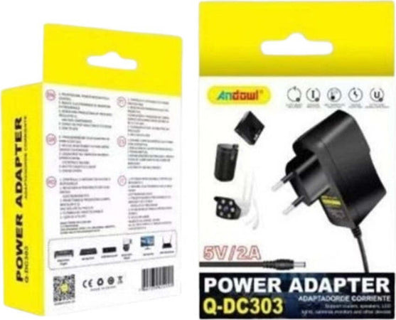Alimentatore Universale 220 V Ca A 5v Cc Adattatore Di Alimentazione 2a Q-dc303 Elettronica/Informatica/Accessori/Accessori per PC portatili/Caricabatterie e docking station/Caricatori e alimentatori Trade Shop italia - Napoli, Commerciovirtuoso.it