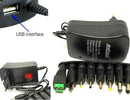 Alimentatore Universale 3v 4.5v 5v 6v 7.5v 9v 12v 1000ma 12w Usb - 8 Adattatori Elettronica/Informatica/Accessori/Accessori per PC portatili/Caricabatterie e docking station/Caricatori e alimentatori Trade Shop italia - Napoli, Commerciovirtuoso.it