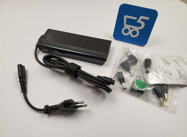 Alimentatore Universale per Notebook Kensington Professionale con uscita Usb 16/19/5V 4.69/4.74/0.5A 90W per Notebook Acer Asus Compaq Dell Fujitsu Hp IBM Lenovo Sony Toshiba