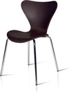 ALISSA - sedia in plastica Marrone