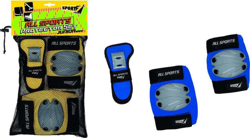 All Sport Protezioni Blu Sport e tempo libero/Sport/Mobilità urbana/Pattinaggio in linea e a rotelle/Protezioni/Set Scontolo.net - Potenza, Commerciovirtuoso.it
