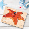 Allacciatura Stella Gioco in Legno per Bambini Metodo Montessori Dida