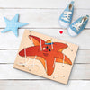Allacciatura Stella Gioco in Legno per Bambini Metodo Montessori Dida