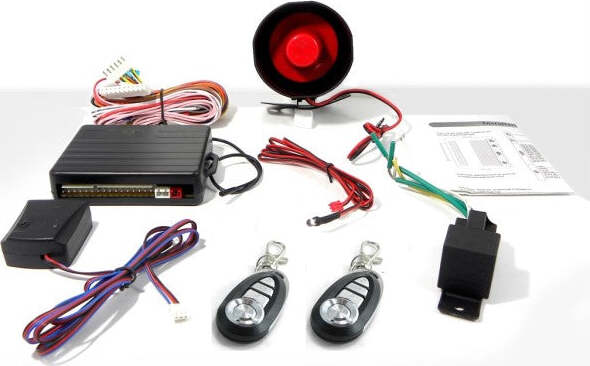 Antifurto auto universale allarme completo con 2 radiocomandi e centralina Antifurto auto universale allarme completo con 2 radiocomandi e centralina