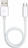 AllDock Cavo Micro-USB intrecciato Silver 350 mm Elettronica/Informatica/Accessori/Cavi e accessori/Cavi/Cavi USB Scontolo.net - Potenza, Commerciovirtuoso.it