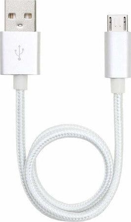 AllDock Cavo Micro-USB intrecciato Silver 350 mm Elettronica/Informatica/Accessori/Cavi e accessori/Cavi/Cavi USB Scontolo.net - Potenza, Commerciovirtuoso.it
