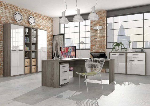 Allungo per scrivania Elegante in legno Effetto 3D da ufficio e stanzetta Casa e cucina/Arredamento/Studio/Scrivanie e postazioni di lavoro/Postazioni di lavoro per computer Decor Space - Altamura, Commerciovirtuoso.it