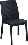 ALMA---sedia-da-giardino-impilabile-in-wicker-stampato-Antracite-Milani-Home