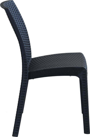 ALMA---sedia-da-giardino-impilabile-in-wicker-stampato-Antracite-Milani-Home