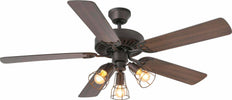 ALOHA L Ventilatore da soffitto marrone con luce Fai da te/Prodotti per la costruzione/Riscaldamento e raffreddamento/Sistemi mobili di climatizzazione/Ventilatori/Ventilatori da soffitto Led Mall Home - Napoli, Commerciovirtuoso.it