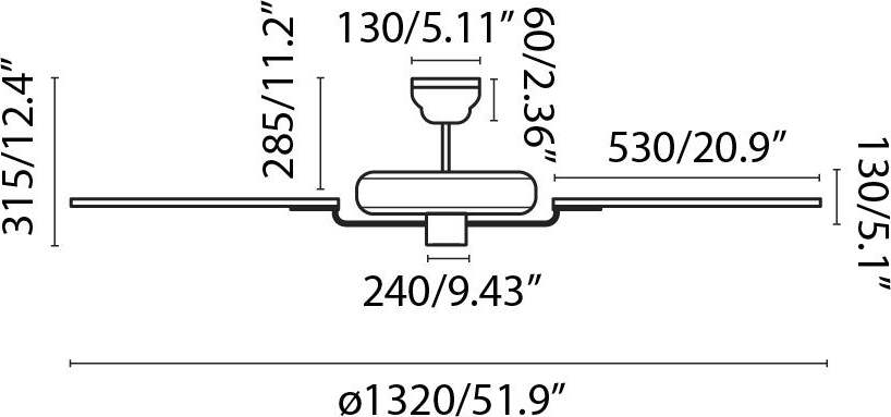 ALOHA L Ventilatore da soffitto marrone con luce Fai da te/Prodotti per la costruzione/Riscaldamento e raffreddamento/Sistemi mobili di climatizzazione/Ventilatori/Ventilatori da soffitto Led Mall Home - Napoli, Commerciovirtuoso.it