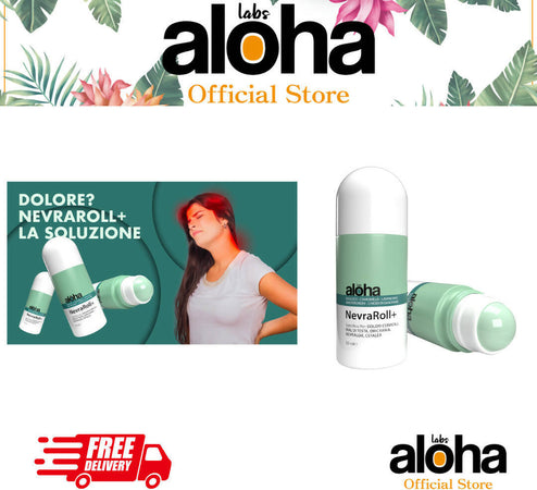 Aloha Nevraroll+ Oli Essenziali Corpo Antidolorifico Mal Di Testa Mestruazioni Stick Roll on Salute e cura della persona/Benessere/Massaggi e relax/Creme lozioni e oli per massaggi/Creme Beauty Fashion Store - Palermo, Commerciovirtuoso.it