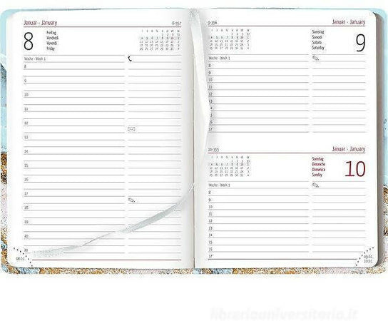 Alpha Edition Agenda 12 Mesi Giornaliera 2024 10,7 X 15,2 Cm