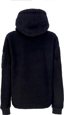 ALPHA-INDUSTRIES-Felpa-Cappuccio-Donna-Teddy-Hoodie-Wmn-Black-da-donna