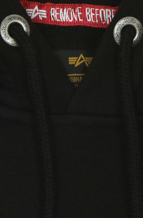 ALPHA-INDUSTRIES-Felpa-Cappuccio-Uomo-Flame-Hoody-X-Hot-Wheels-Black-da-uomo