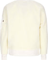 ALPHA-INDUSTRIES-Felpa-Girocollo-Uomo-Teddy-Sweater-Off-White-da-uomo